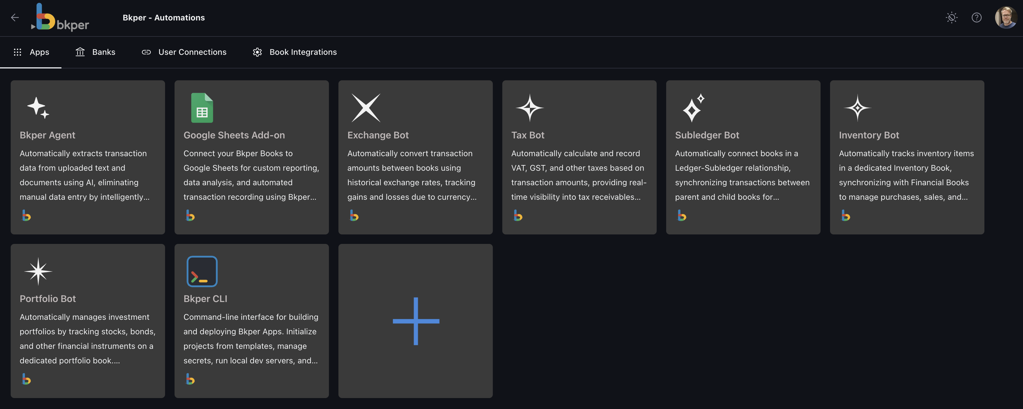 Bkper Apps and Bots for automating bookkeeping tasks
