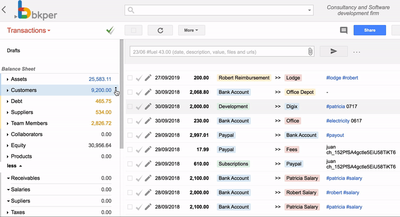 Adding a custom property to a Bkper group through the group editor
