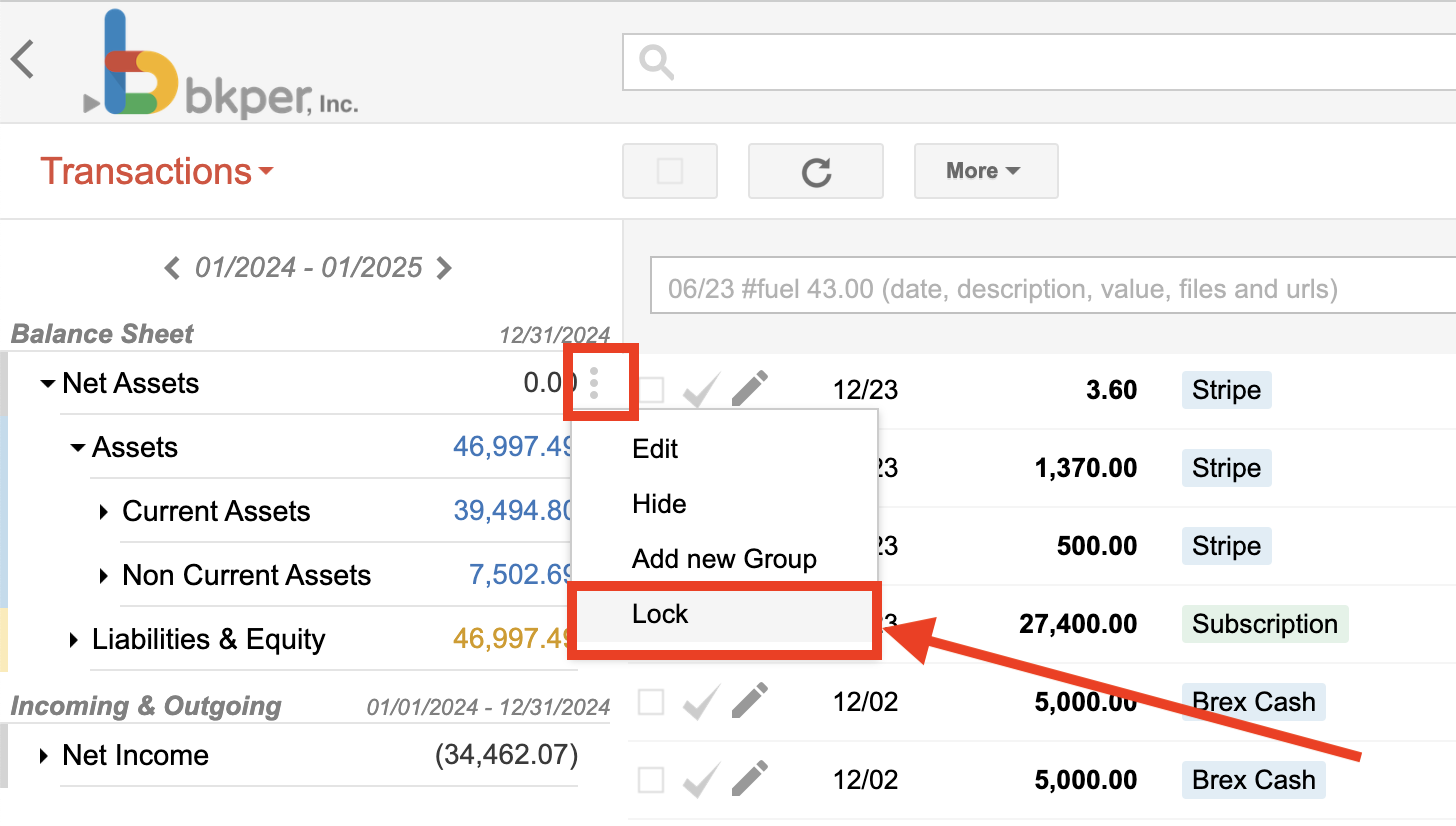 Locking a root Group to prevent structural changes
