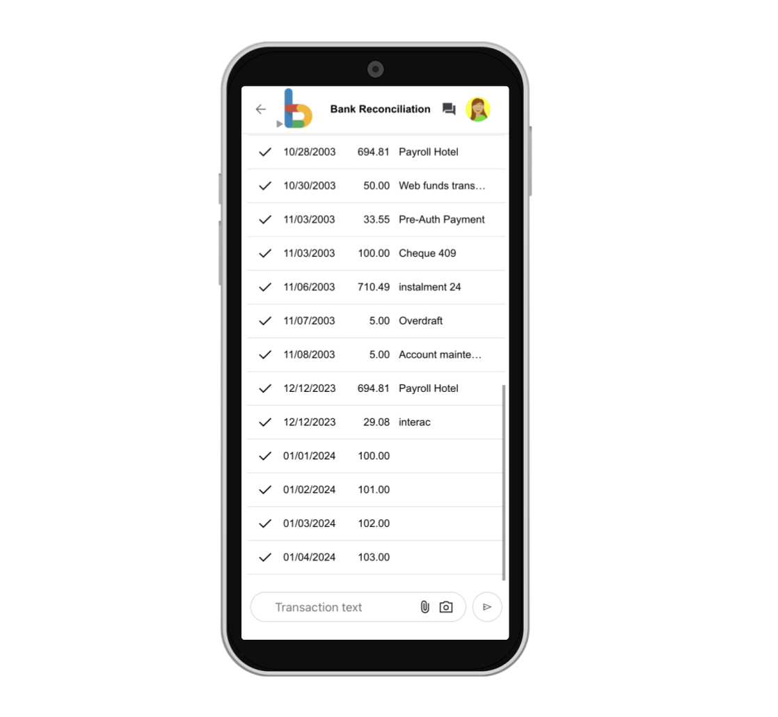 Bkper Mobile Web App feature overview