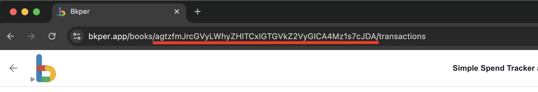 Finding your Book ID in the URL